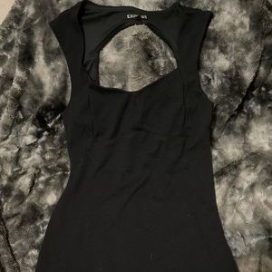 Express little black dress